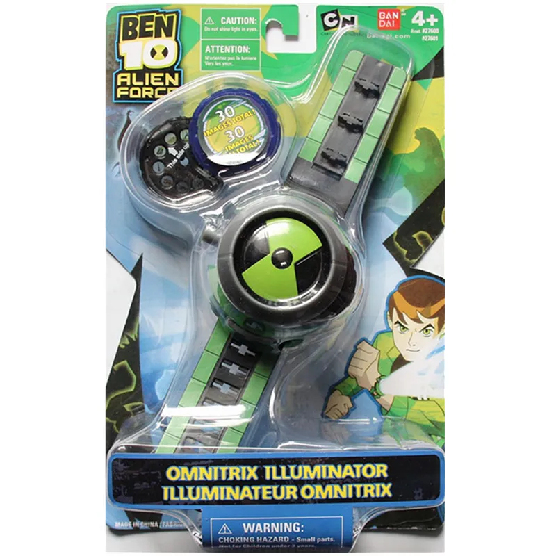 Ben10 Omnitrix Watch Japan Projector Watch Dai Genuine Watches Action Figure Toy Style Doll Model Toy Children Gifts