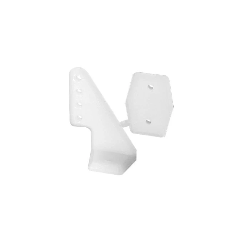 Starrflügel Modell Flugzeug Nylon Vier Loch Standard Ruder Winkel Kunststoff Modell Ruder Winkel Hersteller Direktvertrieb