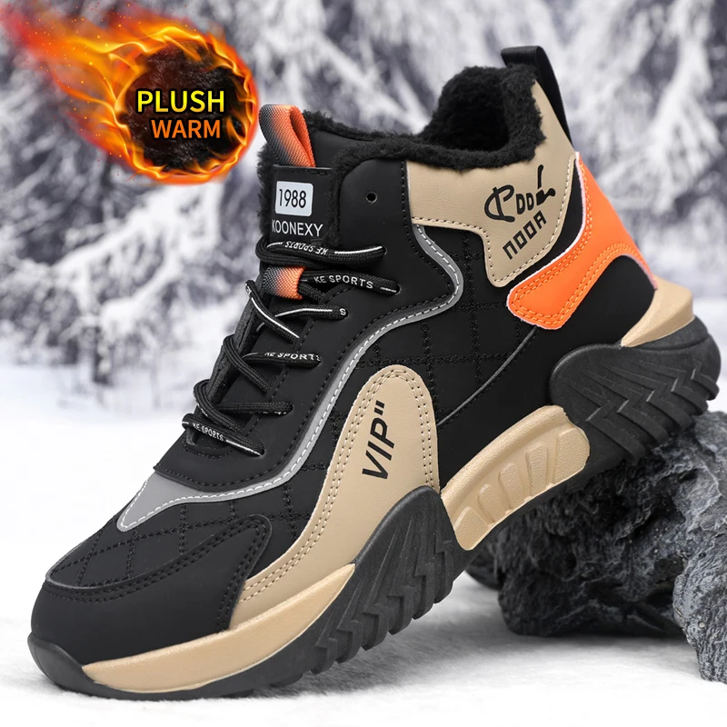 Aliexpress Men's Snow Sports Shoes, Suitable for Winter Wear, Men's Shoes, Mid-Top, Comfortable Lining, Stylish Upper, Warm and Comfortable - Aliexpress Deal