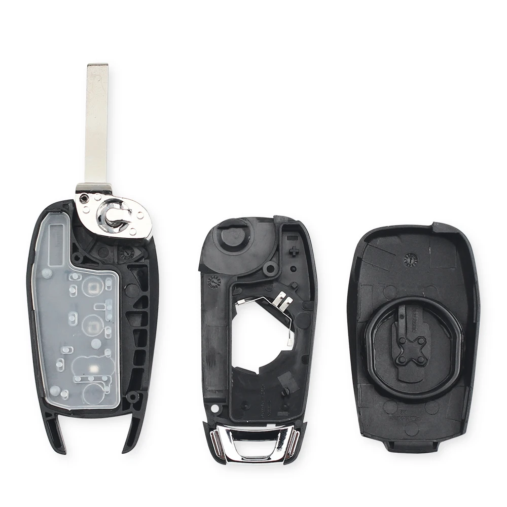 

KEYYOU 2/3/4-кнопочный складной выкидной корпус ключа-брелока для Chevrolet Cruze Aveo 2014-2018, замена