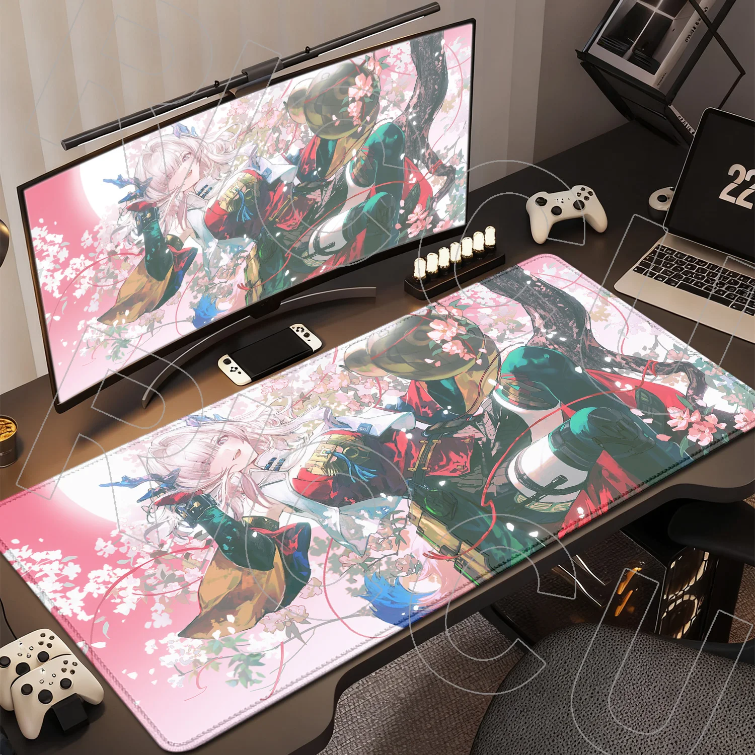 HD XXL Game Anime Girl Arknights Endfield Mi Fu Mouse Pad Gamer PC Accessories Desk Mat Laptop Office Mat Carpet Large MousePad