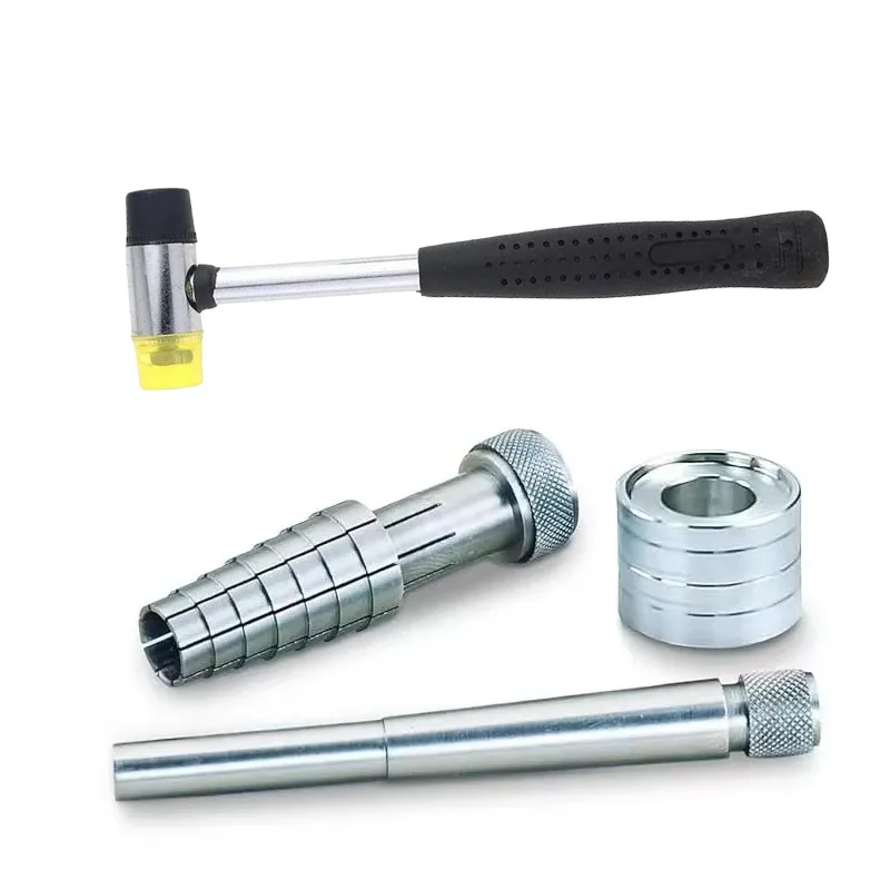 Adjustable Ring Stretcher Expander Tool Kit with Soft Hammer for Gold Silver Copper Jewelry Ring Resizing Repair