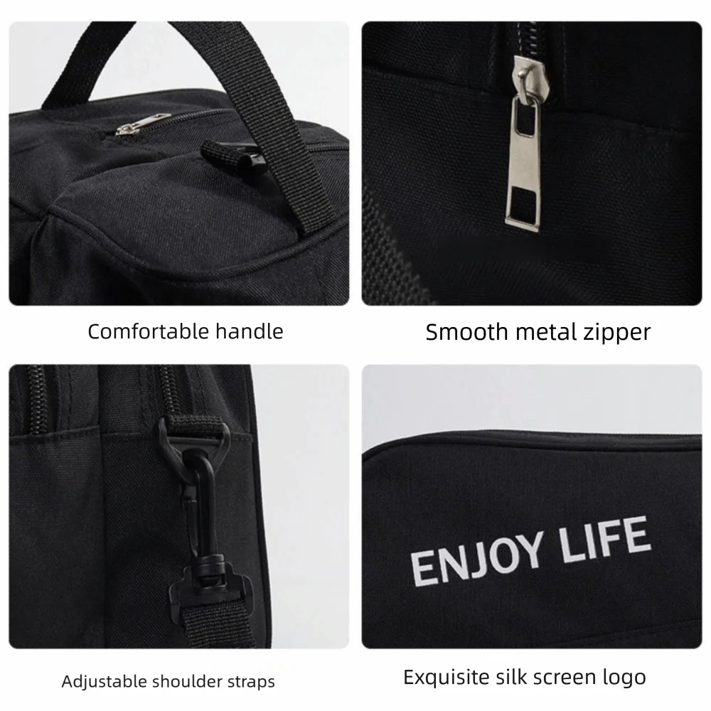 Lightweight Women Gym Bag Waterproof Large Capacity Sports Crossbody Bag Dry Wet Separated Easy To Carry Fitness Handbag