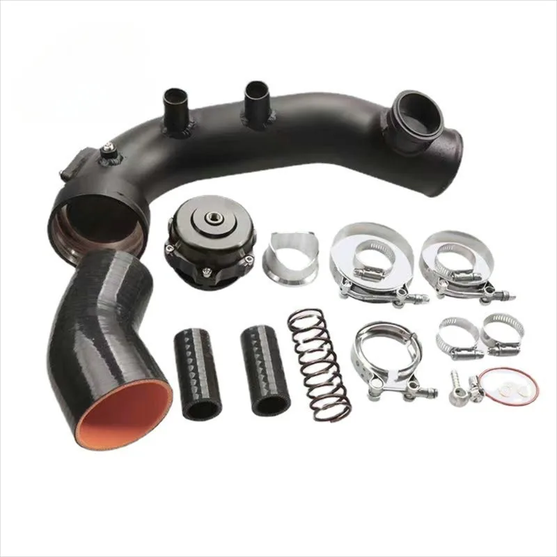 Cold Air Intake Hose Kit 50mm Intake Turbo Charge Pipe Cooling