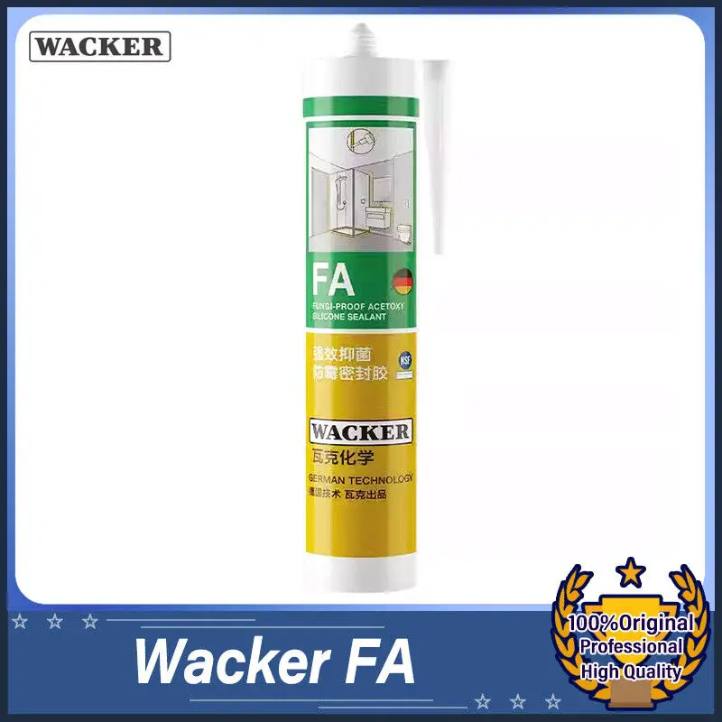 Wacker FA Acetoxy 300ml Sealant can be Used in Food Processing Plant