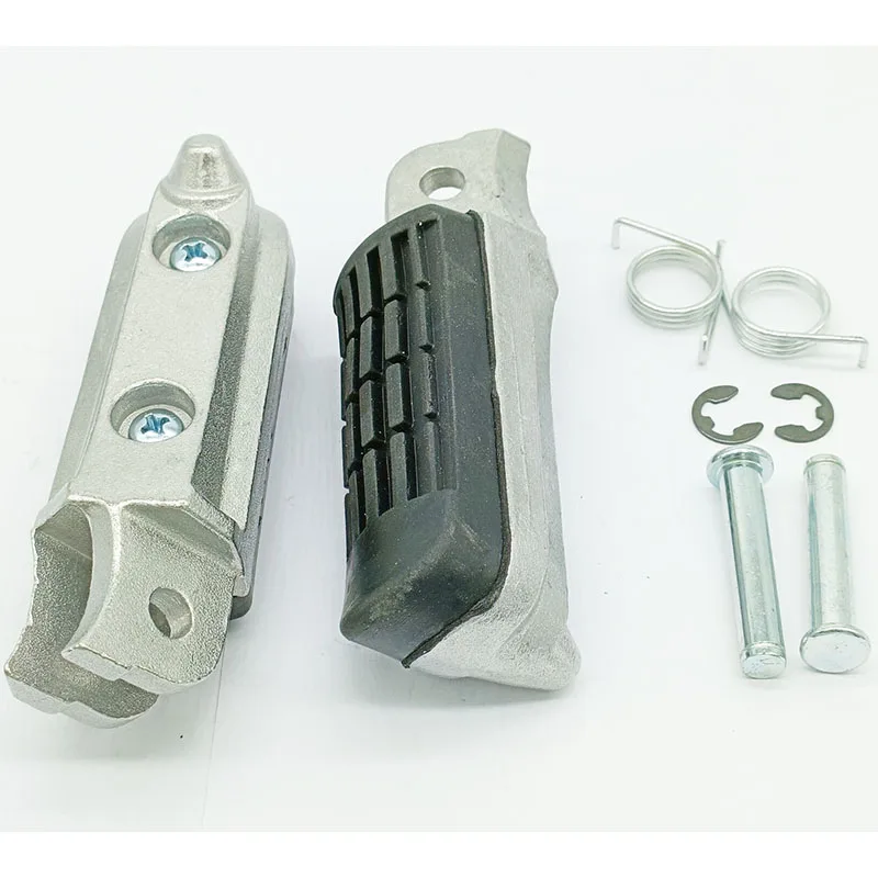 Front Footrest Foot Pegs For Honda NT650 Bros 1988-1992 NT650 Deauville 1998-2007 NTV650 Revere 1988-1997 NT700 Deauville 2006