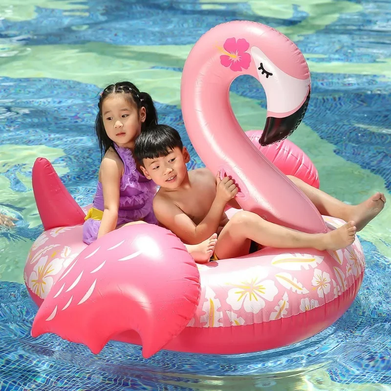Schlafen Flamingo Aufblasbare Spielzeug Luftmatratze Sommer Pool Schwimmende Schwimmen Sitz Im Freien Aufblasbare Lounge Stuhl Wasser Spielzeug