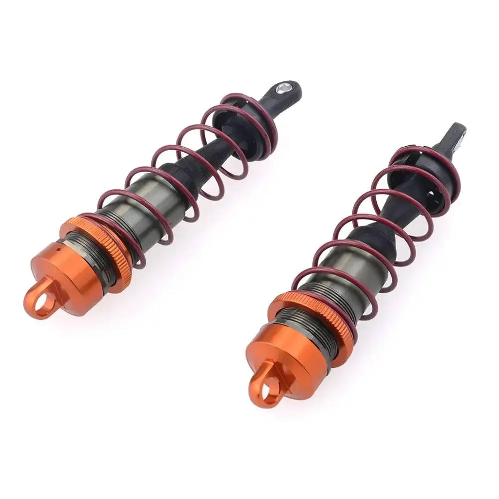 

2Pcs Aluminium Alloy Metal Front/Rear Shock Absorbers for 1/8 Scale JLB HSP EM Racing DHK HPI ZD Racing RC Car Truck