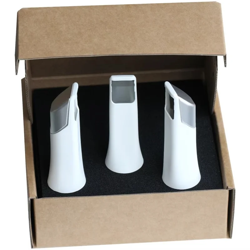 3Pcs Dentistry Intraoral Scanner Tips with Mirror for Autoclavable Silicone Protective Sleeves or TRIOS 3 Wireless/Wired/Core