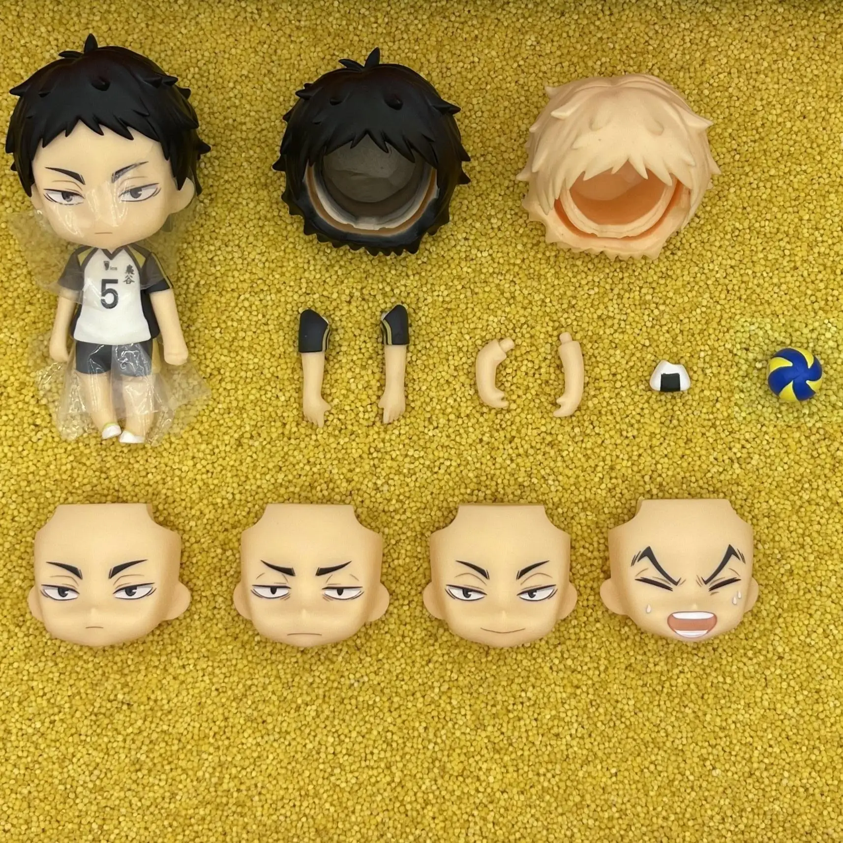 

chiweijingzhi GSC Clay Man Face doll face hair doll accessories