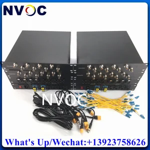8Ch Bidi 3G/HD-SDI Video+4Ch Bi-Direcational XLR Audio+4Way 10/100/1000M RJ45 Ethernet Port With Duplex SC Fiber Rack Mount
