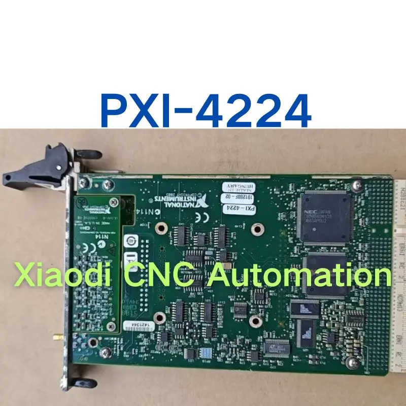 Second hand PXI-4224 control board tested OK and shipped quickly