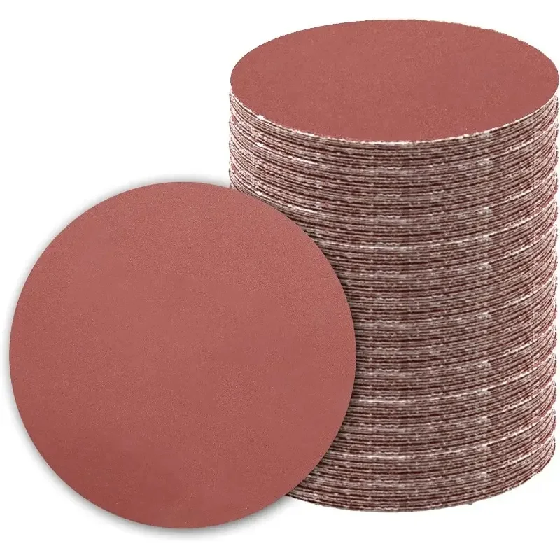 10 Pcs 6 Inches 150 mm Sandpaper 60-600 Grid Sanding Disc Metal Woodworking Polished Grinding Disc Tools Dremel Accessories