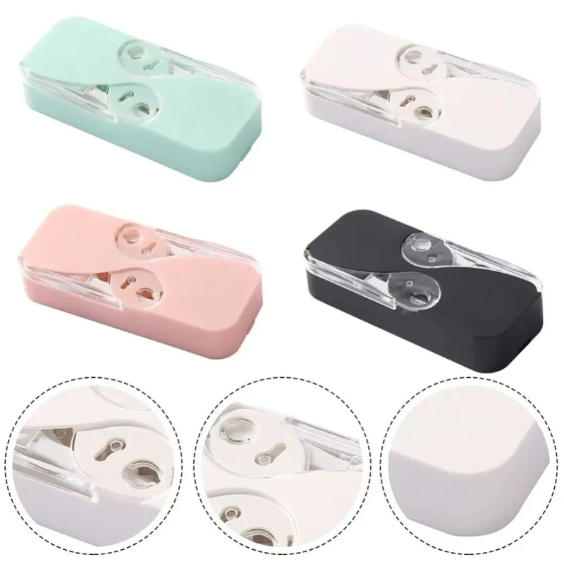 Flosser Dental Toothpicks Organizer Dustproof Automatic Case Floss Pick Dispenser Teeth Flosser Stick Teeth Floss Storage Box