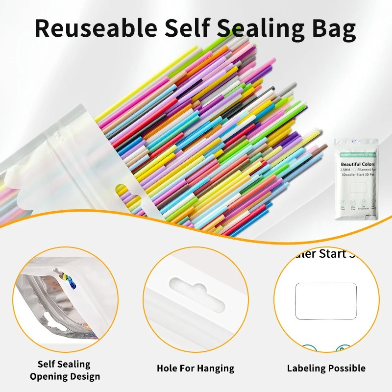 

PCL2.5mm Consumables 110 At Low Temperature 3D Printing Pen Refills, Many Colors of Consumables