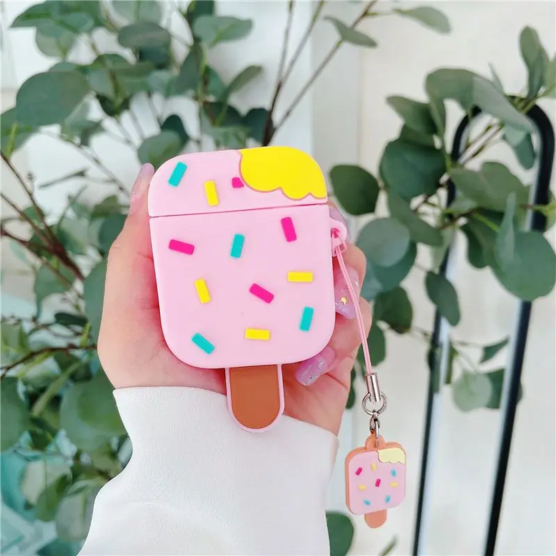 Cute Cartoon zwierząt silikonowe słuchawki Case dla Apple AirPods 1/2/3 Kawaii Cat bezprzewodowy zestaw słuchawkowy pokrywa fundas dla Airpods Pro Box