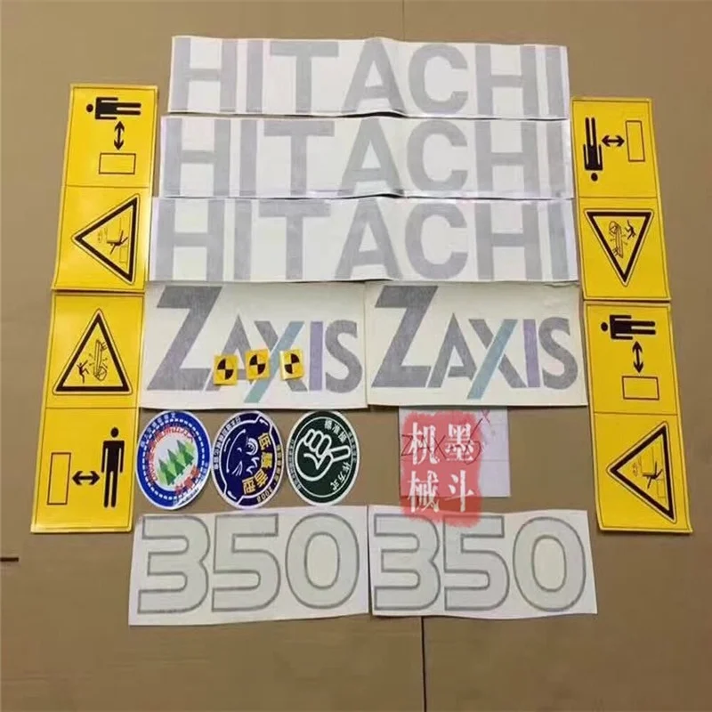 

Hitachi ZAXIS zax70/120/200/230/270/330/470-6 full excavator sticker decal excavation locomotive marking digger heavy machine