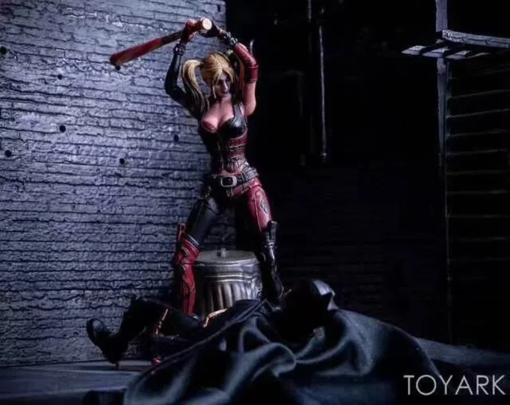 애니메이션 영화 수어사이드 스쿼드 할리퀸 관절 가동 액션 피규어 PVC 모델 스태츄 인형 장난감 책상 장식 컬렉션 선물 박스 포장