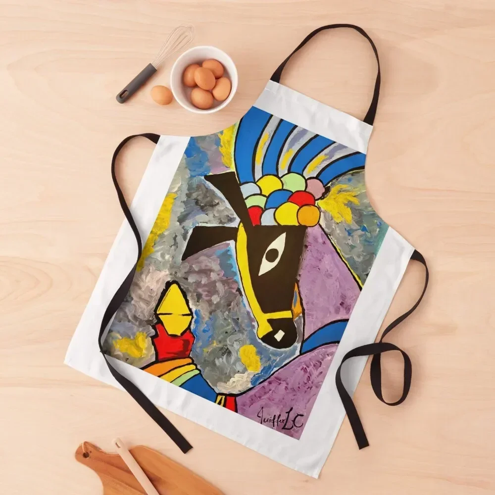 

El Macho Raton Apron painting Beauty Apron