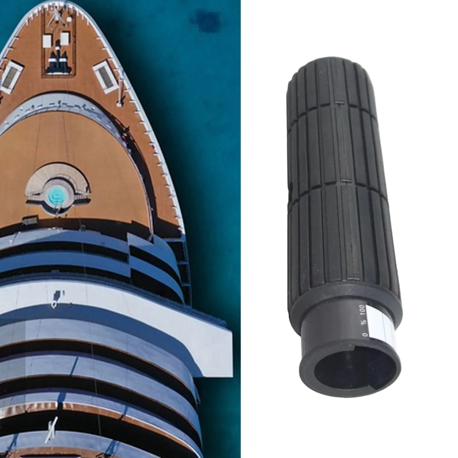 

6F6 42177 A0 Replacement High Performance Sturdy Fittings Engine Steering Handle Grip Outboard Engine Accessories for Yamaha