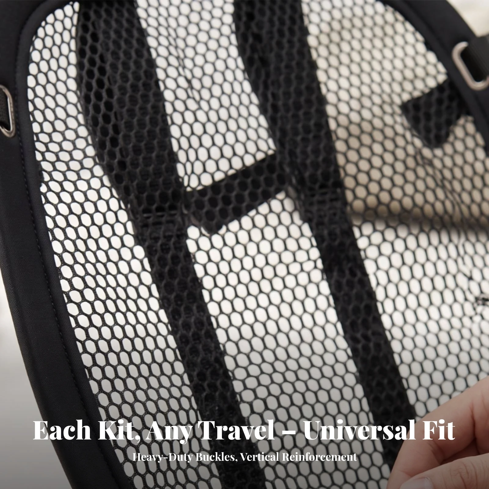 Backpack Ventilation Pad Honeycomb Backpack Sweat Spacer Mesh Back Panel Long-Lasting Heat-Dissipating for Hikers, Hiking