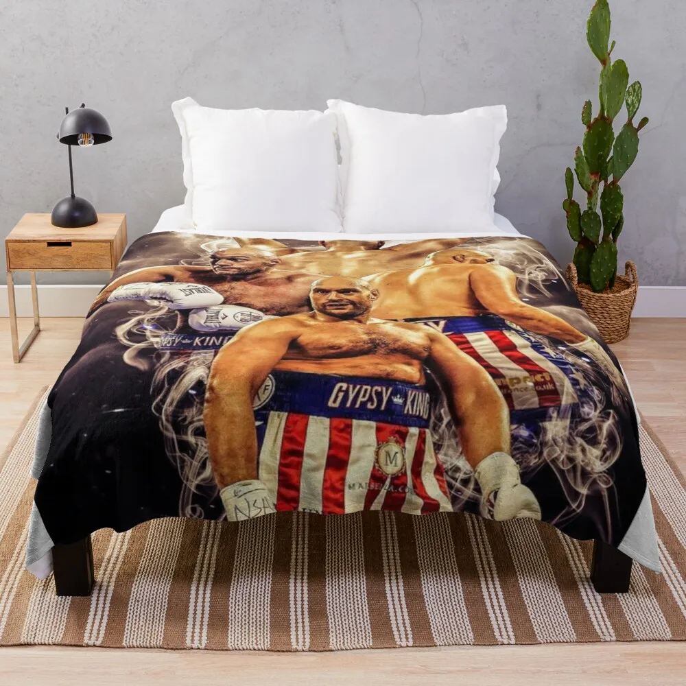 Tyson Fury Throw Blanket Travel Summer Beddings Blankets