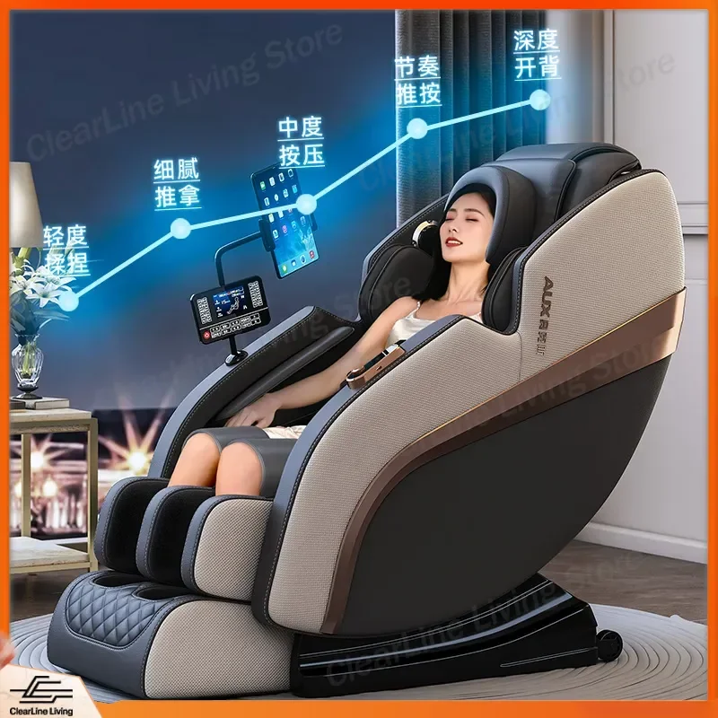for Oaks 2026 New Full Body Massage Chair Home Multi Function Fully Automatic Small Space Capsule Intelligence