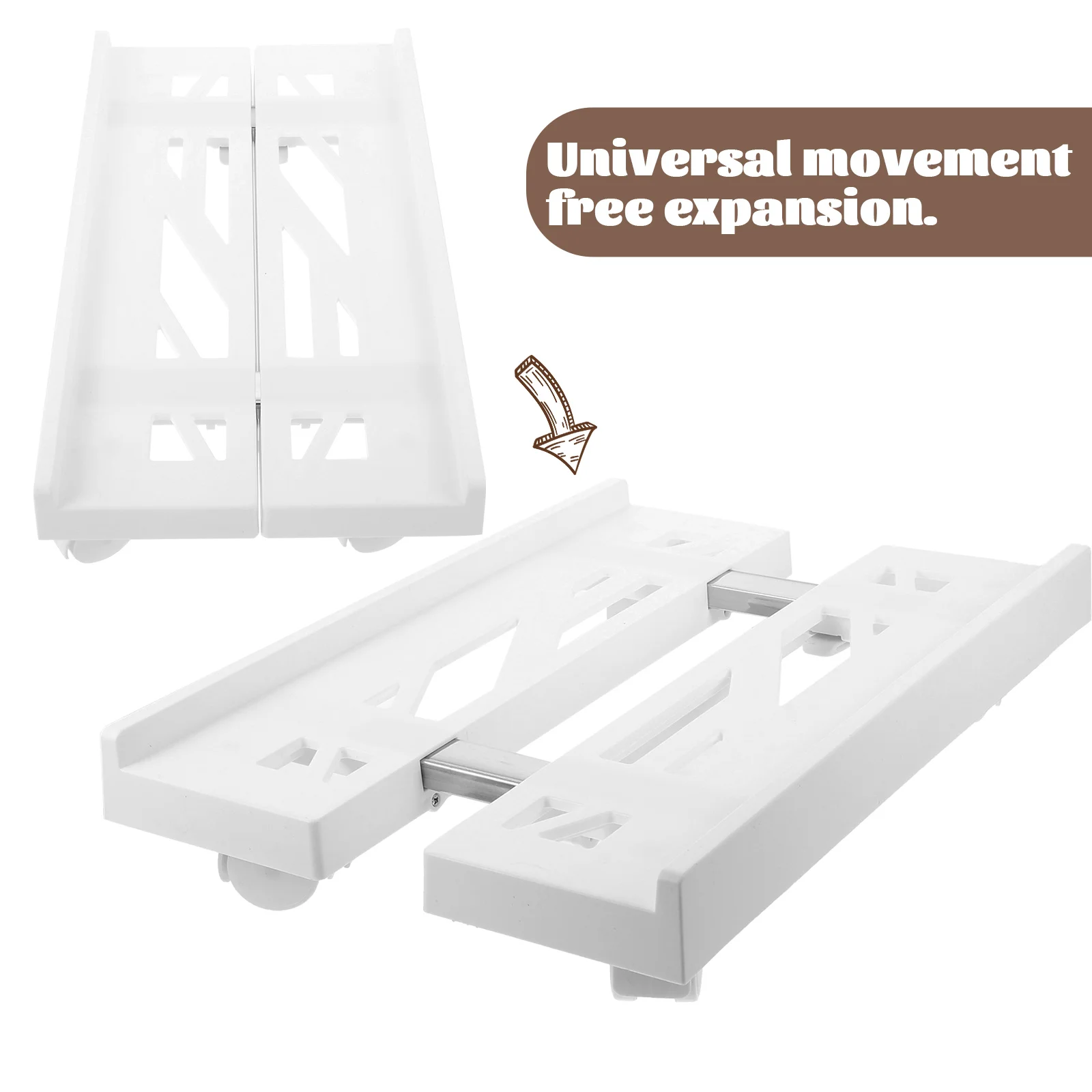 Computer Host Desktop Turmständerwagen mit Rädern für Turmständer Mobiler Computerwagen Desktop-PC-Halter verstellbar