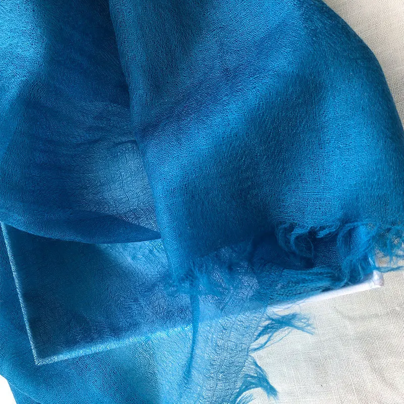 Birdtree 100%Cashmere 300S/Class Scarf Shawl Thin Summer Spring Ladies Elegant Soft Versatile Mom\'s Gift Long Scarf New A3D561JC
