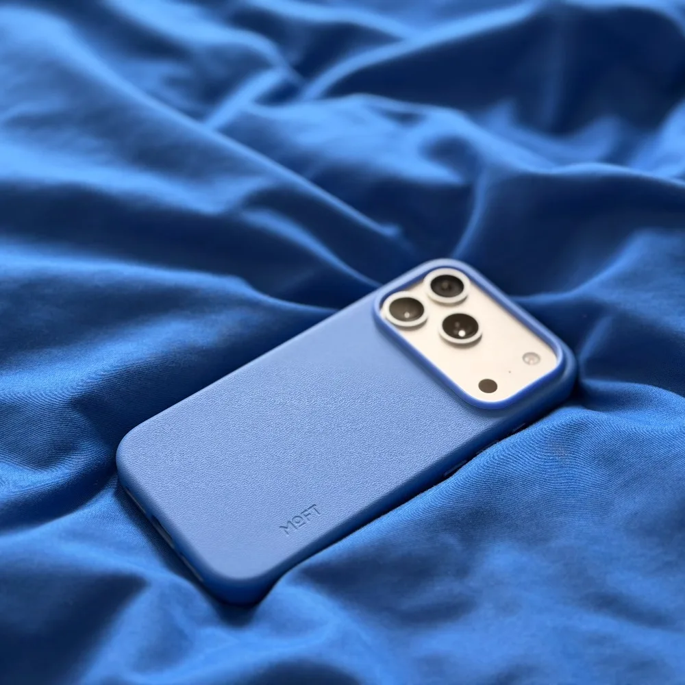 

MOFT Solid Color for iPhone17 Pro Max Strong Magnetic Case Leather All-inclusive Business Minimalist Magsafe Anti-drop Case Gift