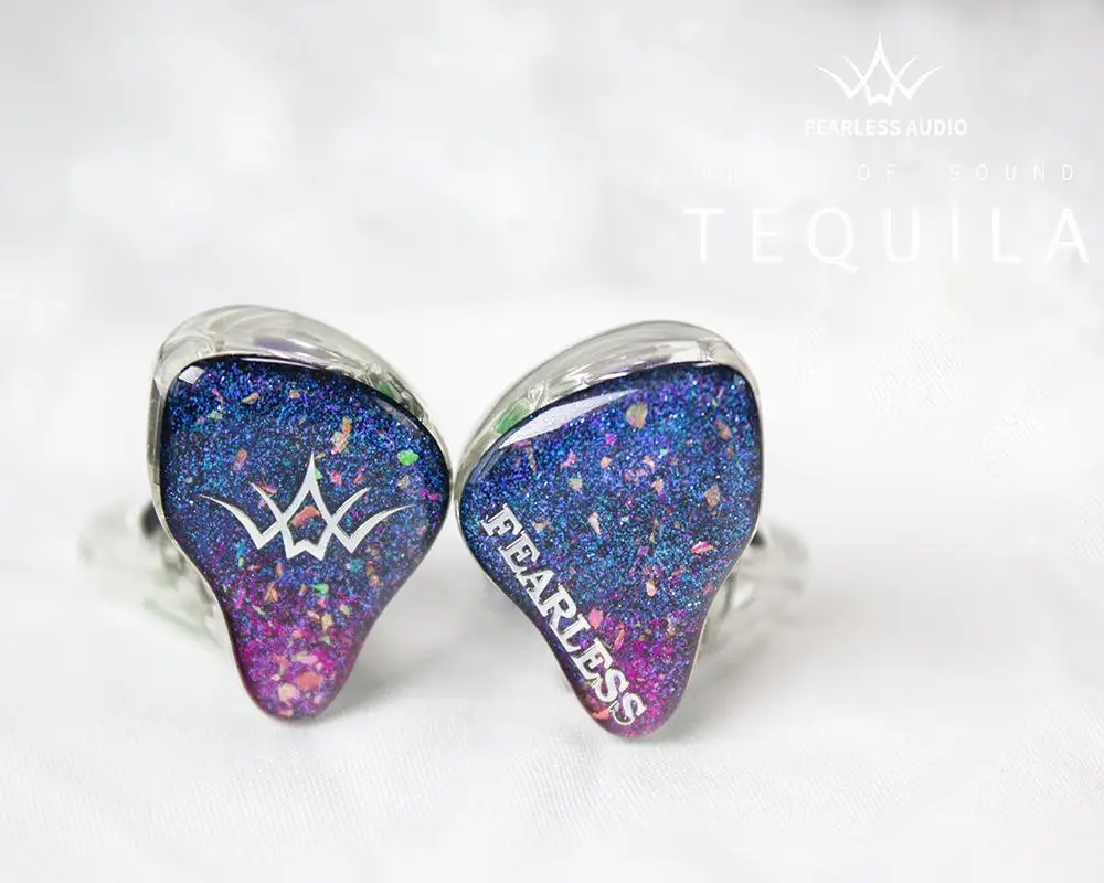Fearless Audio Tequila 1DD + 6BA سائق هجين داخل الأذن سماعة 8 مللي متر ثنائي المغناطيسي Hifi شاشة موسيقى استوديو اوديوفيلي 2 دبوس ياربود