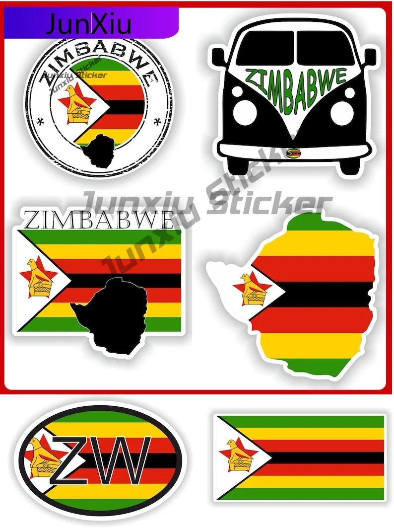 

Zimbabwe Flag Vinyl Stickers Occlusion Scratch Exterior Decals Decals For Wall Stickers Decoration Bumper Funny Decorations Acce