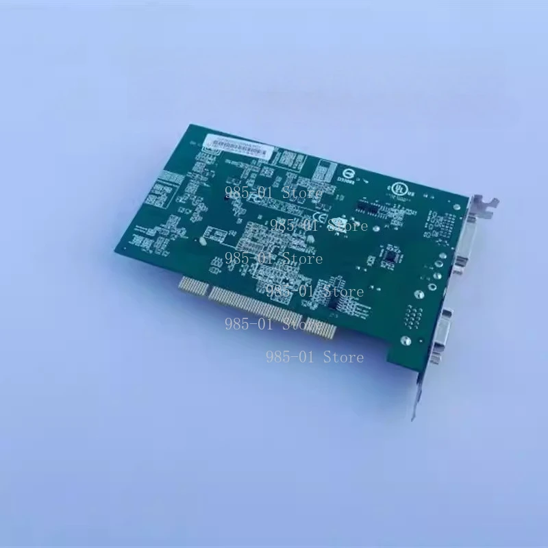 Independent 128MB old PCI graphics card, equipped with DVI and VGA interface