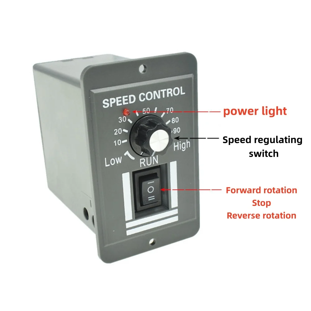 PMW DC Motor Governor Speed Controller Switch DC9-60V 10A/20A/40A Stepless Speed Change Fan Motor Module X0910 X0920 X1040