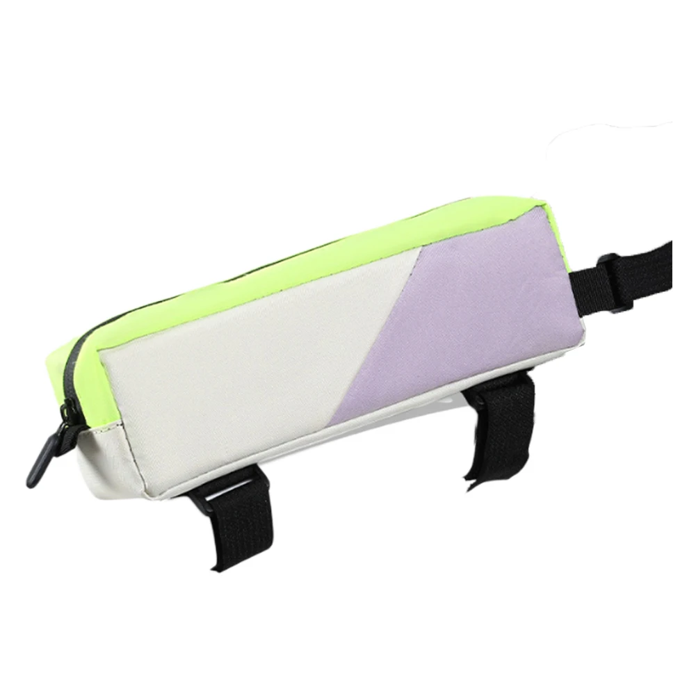 Easy Access For Cycling For Outdoor Adventures Bicycle Front Beam Bag Bike Storage Bag Adequate Space High-quality Materials