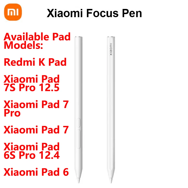 

Original Xiaomi Focus Stylus Pen Tab 8192 level Sense Magnetic Drawing Writing Pencil -CN