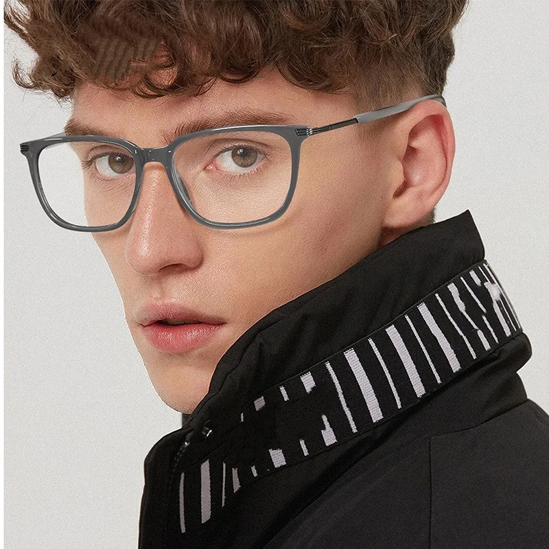 

New Myopia Prescription Glasses Square Glasses Anti Blue Light Computer Glasses Optical Eyeglasses Frame Women