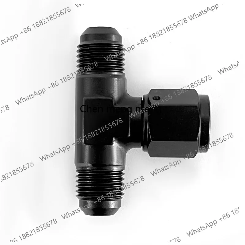 

Automobile modification T-shaped tee adapter double male AN4 6 8 10 external thread female thread