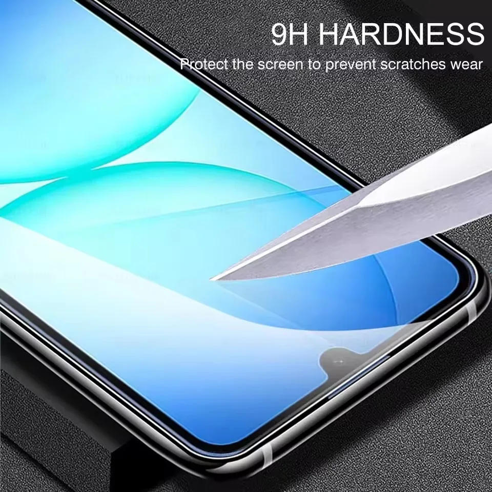 3 قطعة واقي للشاشة من الزجاج المقسى لهاتف سامسونج جالاكسي A14 A15 A16 A17 A22 A23 A25 A32 A33 A34 A36 A42 A51 A52 A52S A53 A54 5G