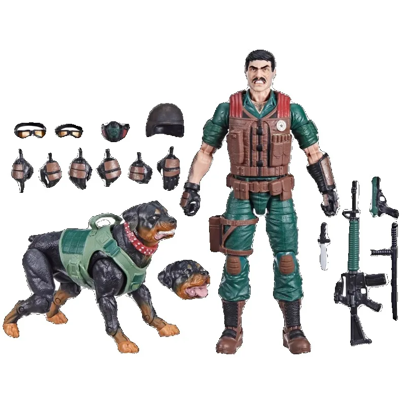 In Stock Hasbro Action Figures 1/12 Matt and The Army Dog Junkyard Joint Action Figures Gifts for Boyfriends