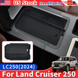 For 2024 Toyota Land Cruiser 250 Prado Lc250 Upgrade Interior Decoration Accessories Armrest box storage box compartment tray