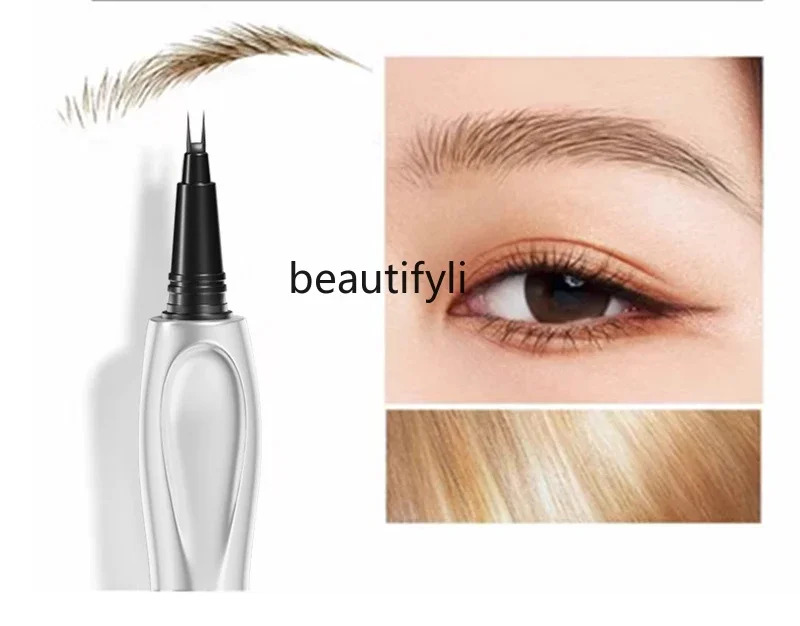 

Water eyebrow pencil has distinct roots natural wild eyebrows draw hair flu natural quick-drying, extremely fine dye eyebrow