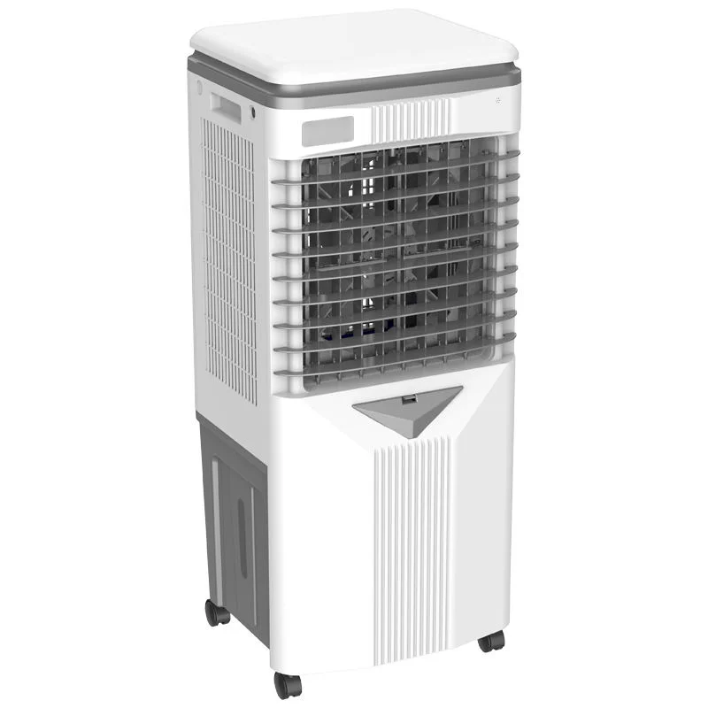 2026 New 30L Solar AC DC Air Cooler Remote And Timer 10000mah Lithium 9 Speed Rechargeable Misting Air Cooler Fanpromote Sales