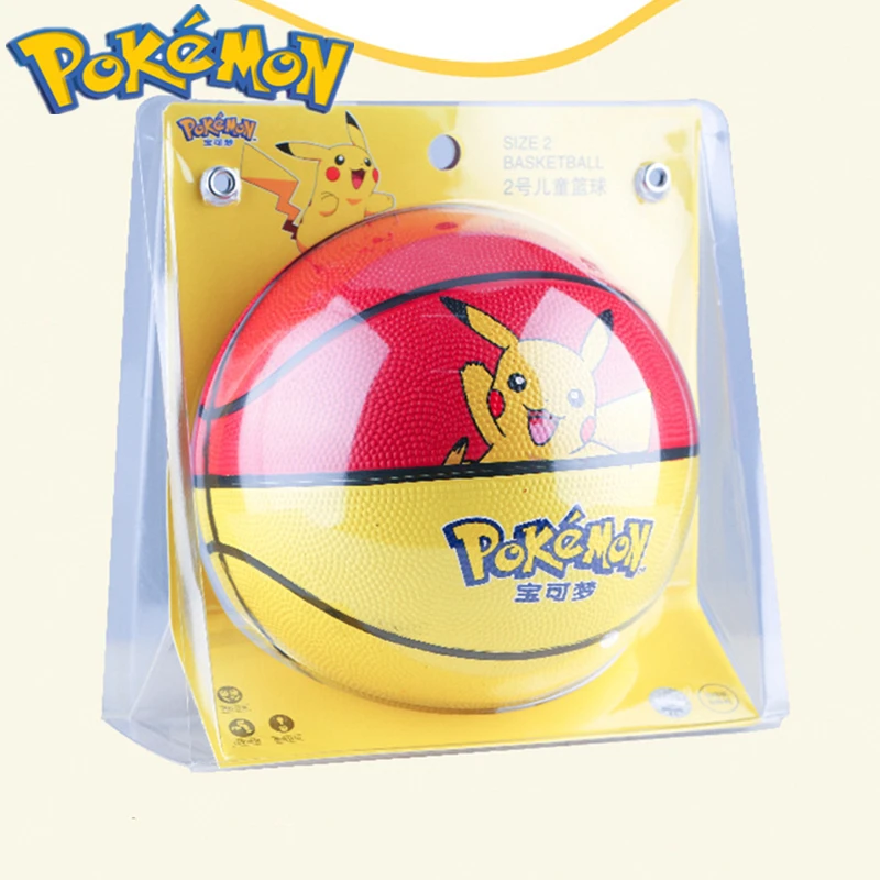 Pokemon cute Pikachu basketball children's toys 6-inch hand grip ball pat ball early education outdoor sports birthday gift