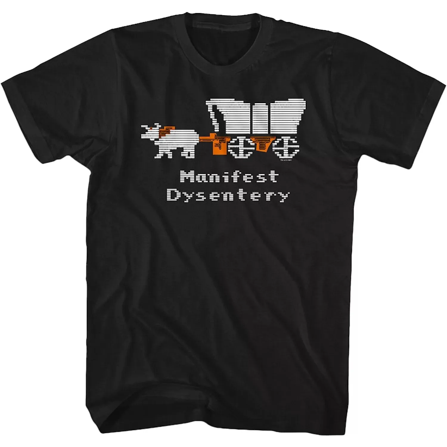 The Oregon Trail What Is Your Choice Charcoal Graphic T-Shirt Cotton Men Women Streetwear Tee