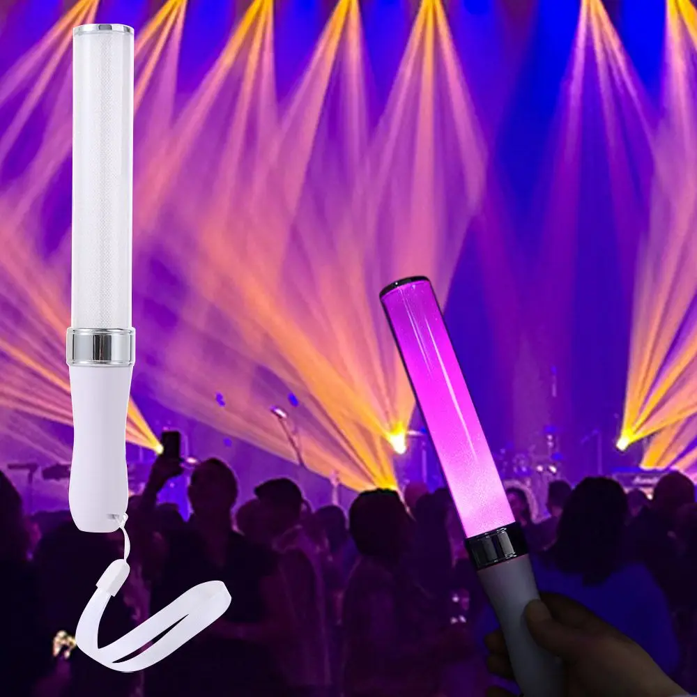 Celebration Supplies 15 Colors Switchable LED Light Sticks Creative Colorful Glow Sticks Portable Atmosphere Lamp Xmas Birthday