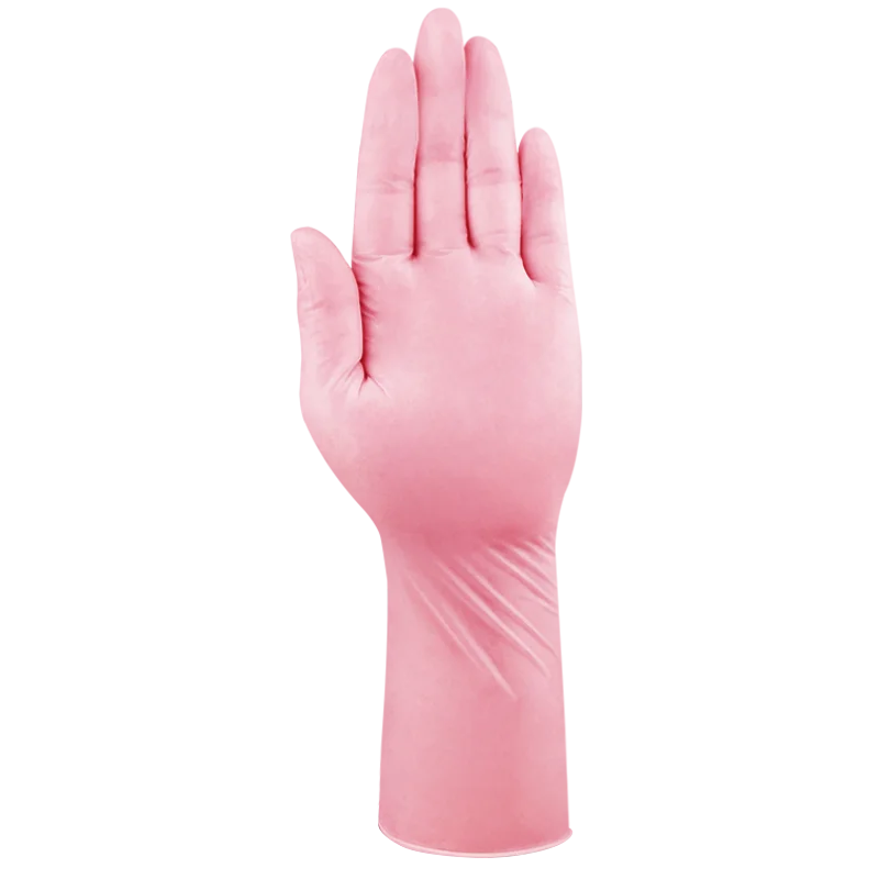 12 inch 30pcs/bag Disposable Nitrile Powder Free Household Cleaning Gloves for Kitchen Gardening Working Beauty Nail Gloves