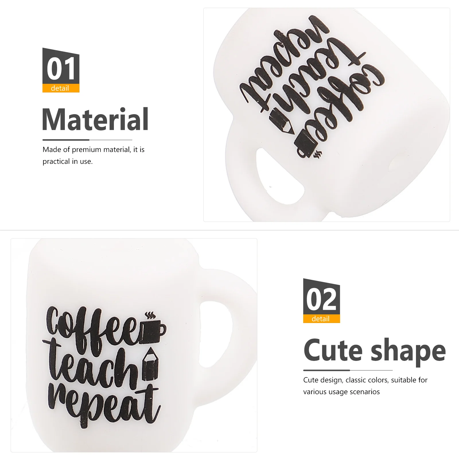 

10Pcs Silicone Focal Beads Bright Colors DIY Keychain Bracelet Necklace Making Kit Silicone Jewelry Beads Crafting Accessories