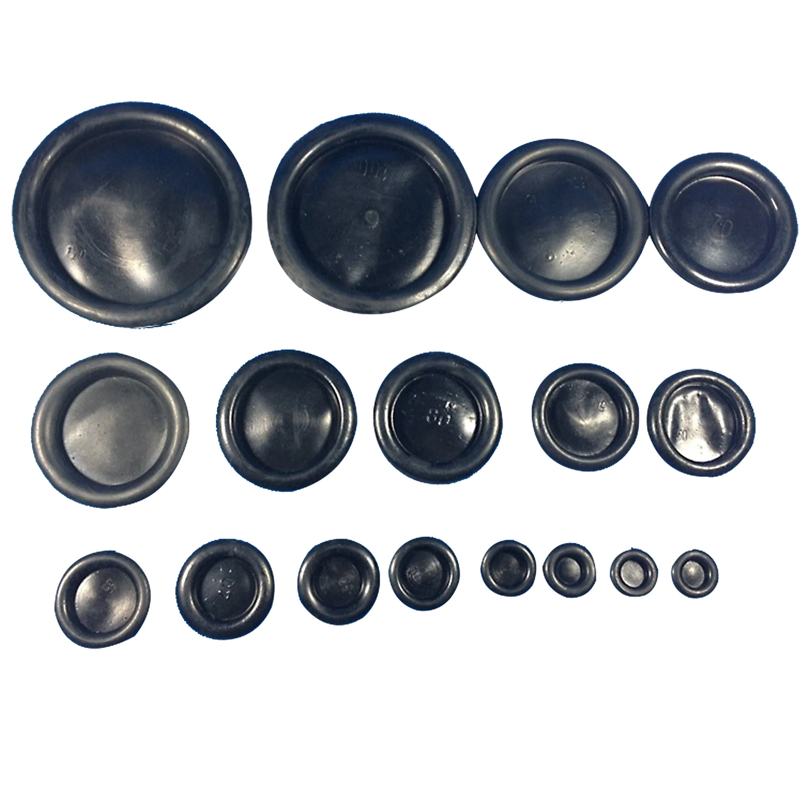 20/50/100pcs Rubber Grommets, Cable Hole Plug Gasket For Wire Protection