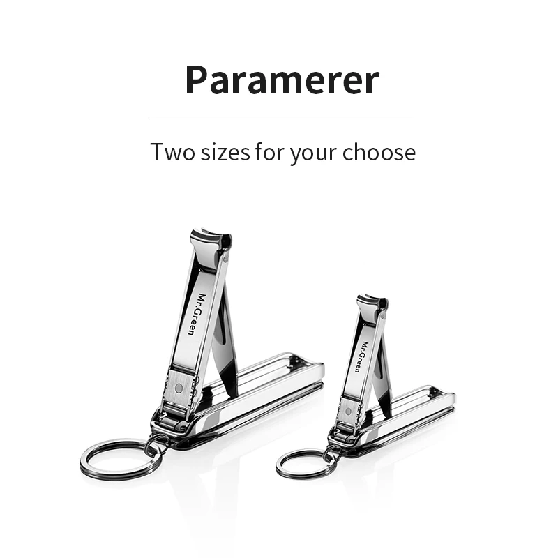 MR.GREEN Multifunctional Nail Clippers Six Functions Nail Files Bottle Opener Small Scissor Nail Cutter Stainless Steel